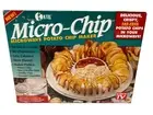 Vintage K-Tel Micro-Chip Microwave No Fat Potato Chip Maker Vegetable Steamer