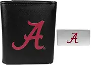 Siskiyou Sports Leather Tri-fold Wallet & Money Clip