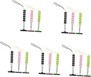 WOFASHPURET 5sets Car Rearview Mirror Wiper Windscreen Cleaner Mini Squeegee for Mirror Rear View Window Squeegee 3pcs*5