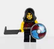 LEGO Castle PAB/BAM Viking Warrior Minifigure. New + Fast Shipping
