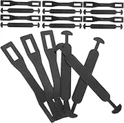 Cabilock 100 Sets Box Plastic Grab Handle Heavy Duty Shipping Handles for Cartons Sturdy Design for Easy Carrying for Packing and Storage