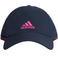 在飛比找蝦皮商城優惠-adidas 深藍色 桃紅 Logo 老帽 Dj1010 [