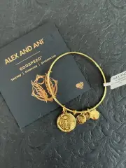 NWT Alex and Ani Copper Color Godspeed Bangle Bracelet