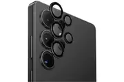 Uniq Galaxy S25 Ultra Aluminium Camera Lens Protector - Black Ultra-Slim Fit -