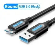 USB 3.0 Cable Lead To Micro B for Seagate Game Camera External Hard Drive 2.5
