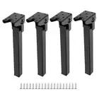 4x Folding Table Legs Replacement Heavy Duty Iron Modern Furniture Legs