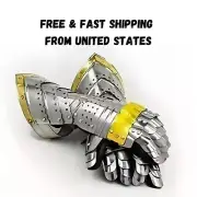 Medieval Gloves Armor Gauntlets Steel Knight Gothic SCA LARP Gauntlet