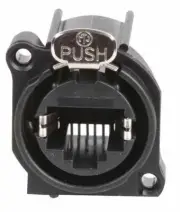 NEUTRIK - etherCON 8 Pin RJ45 Socket, Horizontal PCB Mount