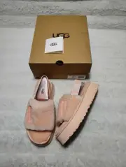 UGG Womens Slippers Sandals Disco Slide Women's US 9 Peach Color