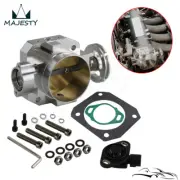 70mm Aluminum Throttle Body + TPS For Acura Honda Civic B16/B18/D15/D16/H22/F20 (for: Honda)