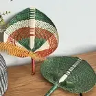 Lightweight Bamboo Woven Fan Handmade Rattan Fan Palm-Leaf Fan Home Decoration