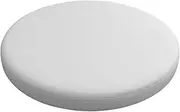 Aliuciku Round Chair Cushion，Soft Memory Foam Chair Cushion for Office Kitchen Garden Chair(White,35cm)