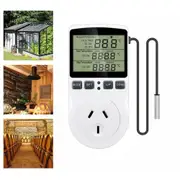 Plug in Thermostat Temperature Controller Digital Outlet Heating Cooling Timer