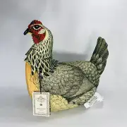 New! 14"x13" Beaded Chicken Plush Pillow John Derian for Target All Season