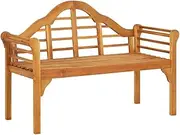 Garden Bench Outdoor Bench Wooden Lounge Bench Seat Solid Wood Acacia vidaXL