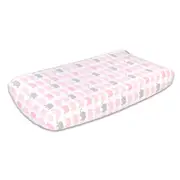2pc The Peanutshell 80cm Cotton Sweet Peanut Bassinet Fitted Nursery Sheets