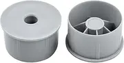 ROLLINGDOG Exclusive Paint Roller End Caps Refill for 18 inch Paint Roller Frame 1.5"(38 mm) Paint Roller Cover Sleeve with Pin Hole Sized 10mm (Pack of 2)
