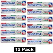 12 x SENSODYNE100gTOOTHPASTE SENSITIVITY AND GUM EXTRA FRESH 100% Brand New