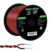 12Gauge 100FT Electrical Wire Cable Flexible Extension Cord 12AWG-100FT