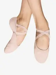 Bloch Ladies' Proflex Split-Sole Leather Ballet Shoe Pink - S0200L 2.5 C