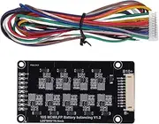 EVTSCAN 10S Battery Balancer Automatic Adjacent Equalization MOS PCB Inductive Battery Active Equalizer with Cable 1.2A 2.0V-4.5V
