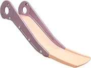 Kids Slide Bed Edge Slide Non Slip Baby Activity Center Simple Sturdy Stable Toddlers Slide for Stair Bed Sofa Indoor Bedroom, Extended Length Pink