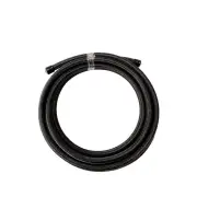 Aeroflow 200 Series PTFE Teflon SS Braided Hose Black 6 M/19ft 8-1/4" -3 AN