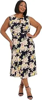 [London Times] Women's Inset Waist Midi