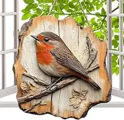 Bird Ornaments for Garden | Home Robin Pendant - Acrylic Flat Cute Ornaments Decoration for Spring Parties Courtyard Home