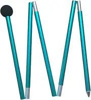 harayaa Tarp Pole Canopy Rod 2M Replacement Accessories Stand Gardening Shelter Tent Rod Tent Pole for Beach Hiking Awning Outdoor