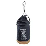 KLEIN Tools A-5104CLRFR Canvas Bucket Tool Bag Flame-Resistant Top-Closing 30cm