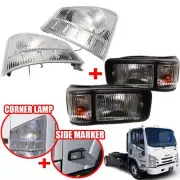 SET CORNER LAMP SIDE MARKER LIGHT 24V. 3 SOCKET FOR ISUZU ELF NPR NQR 2009-2017 (for: Isuzu)