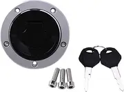 Motorcycle Fuel Gas Tank Cap Cover Key Lock Compatible For Kawasaki Z800 Z750R Zx14 Kle650 Z1000 Z750