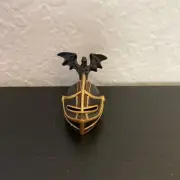 Mythic Legions Dwarf King Bromdenn Ironjaw Knight Head W/ Dragon Ornament