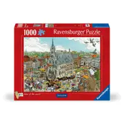 1000pc Ravensburger Gouda Family/Teens Floor Jigsaw Puzzle Game/Toy 70x50cm