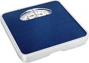 Mechanical Bathroom Scales Analog Dials Non-Slip Weight Scales No Battery Required High Precision Health Body Weight Scale for Home Gym Yoga Room (Color : Blue)