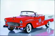 1:18 Ertl Chevy Bel Air '55 Convertible Indy Pace Car