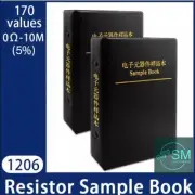 8500pcs 1206 SMD Resistor Chip SMT DIY Electronics 170 Values 5% Sample Book