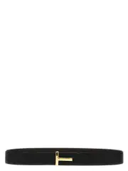 [Tom Ford] Tom Ford-Buckle Logo Reversible Belt Cinture Multicolor-Uomo 105cm