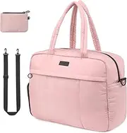 [SEPWIK] Travel Duffle Bag, Quilted Weekender Overnight Bag for Women with Shoe Compartment, Personal Item Travel Bag Carry On Tote Bag Scandihome Series
