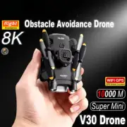 Drone with Camera HD 8K1080P RC Drones Profesional Five-sided Obstacle Avoidance