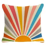 Sun Sunrise Sunshine Colorful Abstract Home Bedroom Decorations Soft Throw
