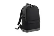 BagBase Backpack / Rucksack Bag (18 Litres Laptop Up To 15.6 Inch) (Black) (One Size)