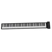 88 Keys Roll Up Piano Keyboard Portable Rechargeable Foldable Electronic Keybo ❥