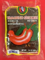 14 oz Wet Tamarind Paste,Sour Tamarind Paste Seedless Tamarido Product Thailand