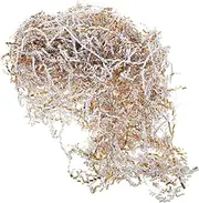 MOLUCKFU 5 Packs Shredded Present Filler Paper Decorative Shred for Present Wrapping Birthday Wedding Christmas Per Pack Box Stuffing for Baskets and Presents