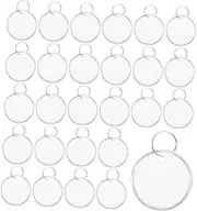 GRADENEVE 100pcs Metal Edge Labels Metal Rim Tag Round Id Label Name Tags Marking Label Metal Rim Key Rings Tags White Key Chain Tags Metal Rimmed Key Tags Blank Round Rim Key Tags