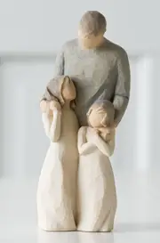 Willow Tree Figurine My Girls Father and His Daughters Susan Lordi 26232