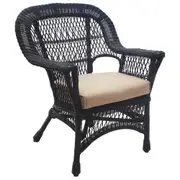 All Weather Wicker Paradiso Expresso Patio Armchair