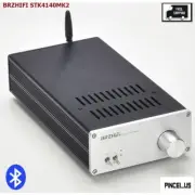 BRZHIFI STK4140MK2 HIFI Bluetooth 5.0 Fever Amplifier Class AB Stereo Audio Amp